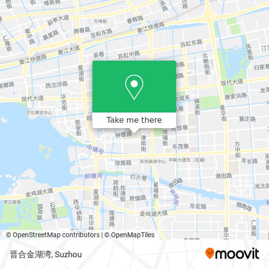 晋合金湖湾 map