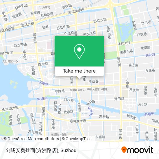 刘锡安奥灶面(方洲路店) map