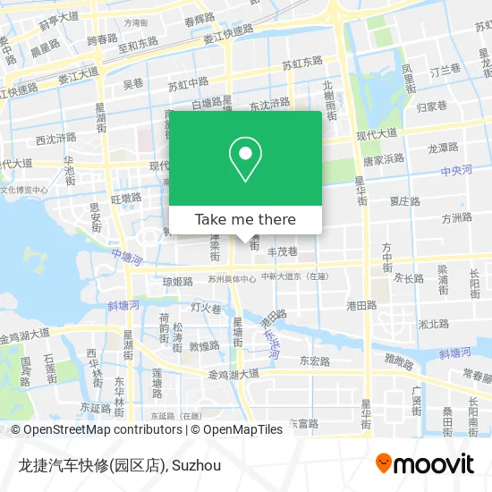龙捷汽车快修(园区店) map