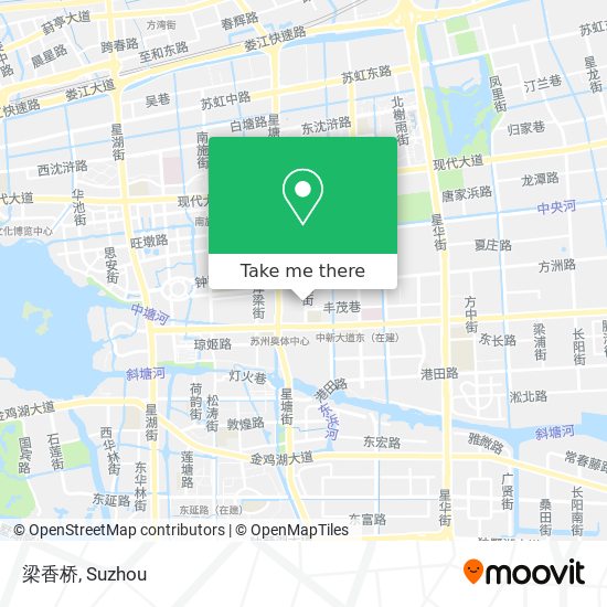 梁香桥 map