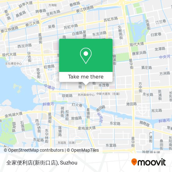 全家便利店(新街口店) map