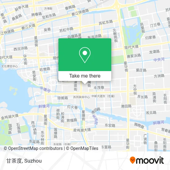 甘茶度 map