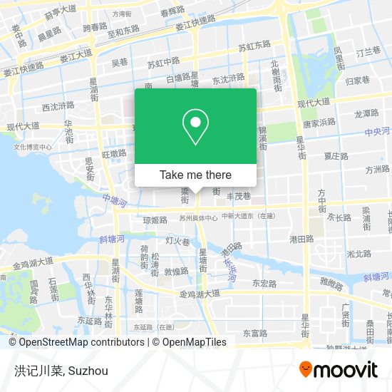 洪记川菜 map