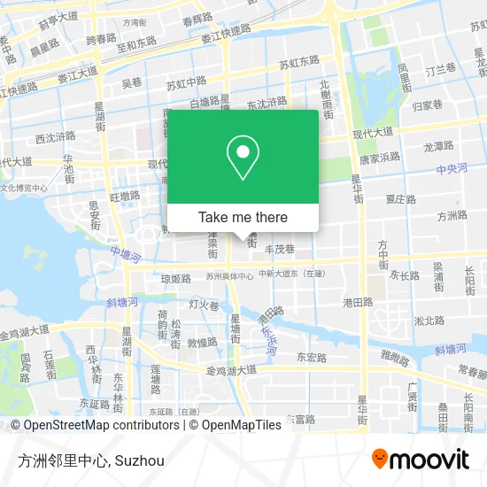 方洲邻里中心 map