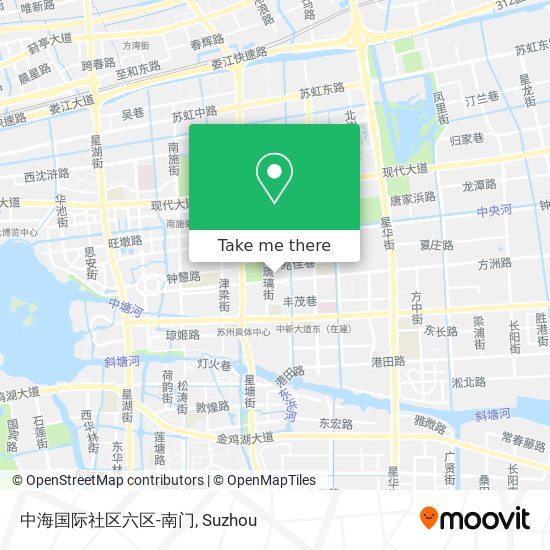 中海国际社区六区-南门 map