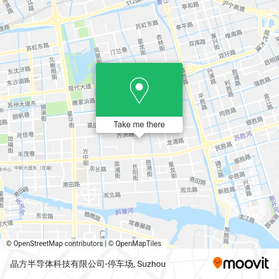 晶方半导体科技有限公司-停车场 map