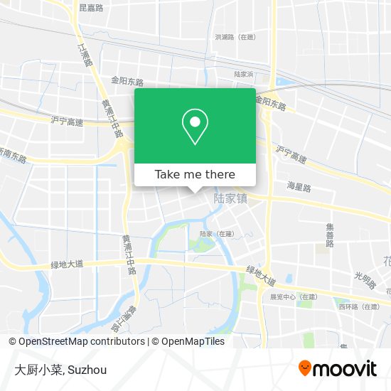 大厨小菜 map