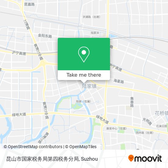 昆山市国家税务局第四税务分局 map