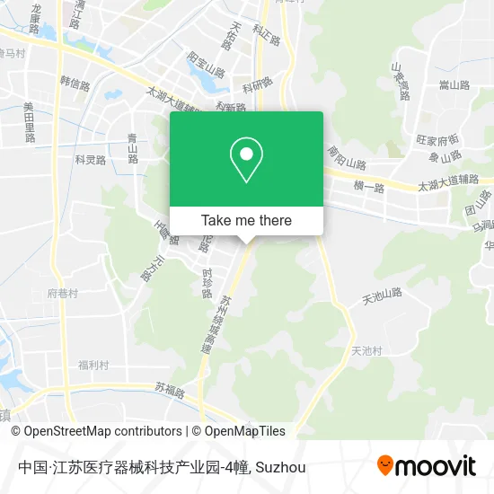中国·江苏医疗器械科技产业园-4幢 map