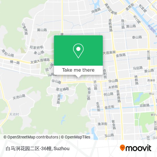 白马涧花园二区-36幢 map