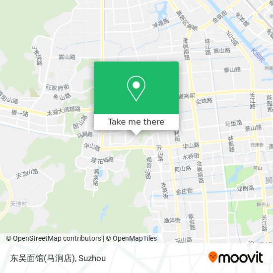 东吴面馆(马涧店) map