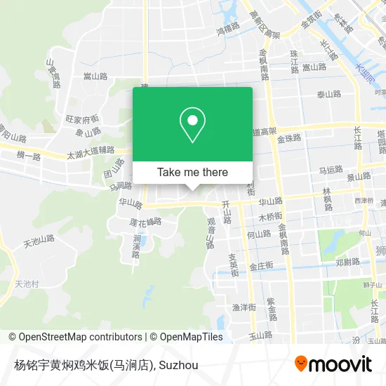 杨铭宇黄焖鸡米饭(马涧店) map