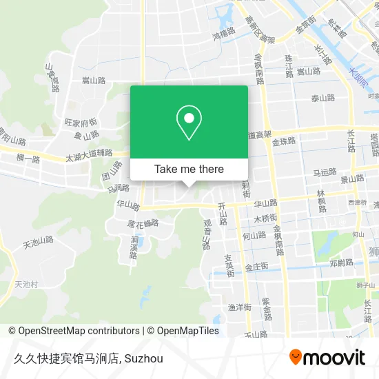 久久快捷宾馆马涧店 map