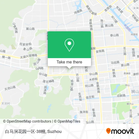 白马涧花园一区-38幢 map