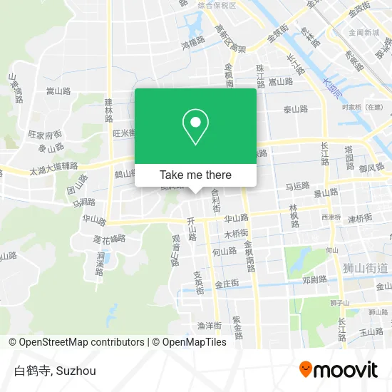 白鹤寺 map