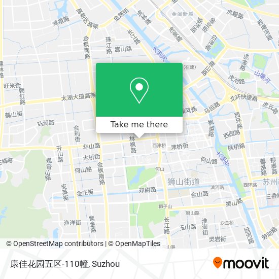 康佳花园五区-110幢 map