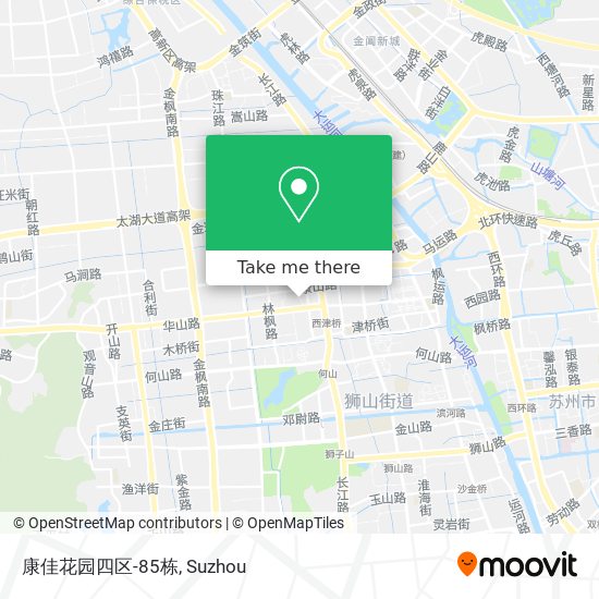 康佳花园四区-85栋 map