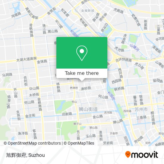 旭辉御府 map