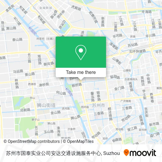 苏州市国泰实业公司安达交通设施服务中心 map
