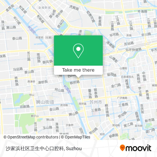 沙家浜社区卫生中心口腔科 map