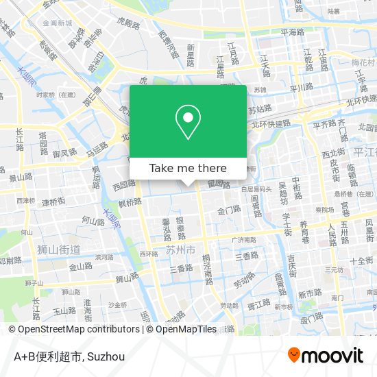 A+B便利超市 map