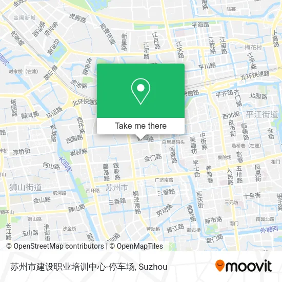 苏州市建设职业培训中心-停车场 map