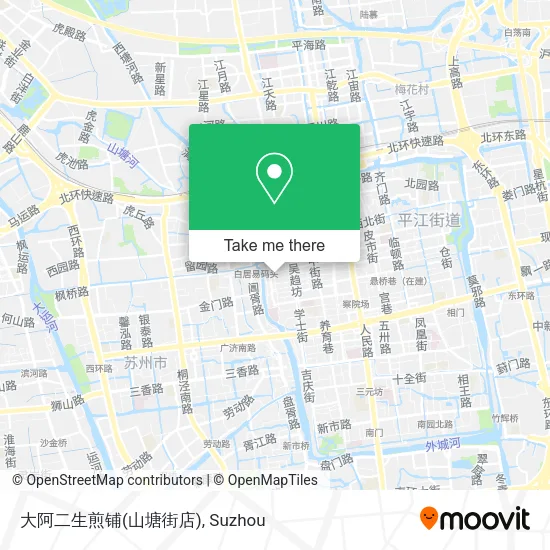 大阿二生煎铺(山塘街店) map