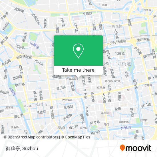 御碑亭 map