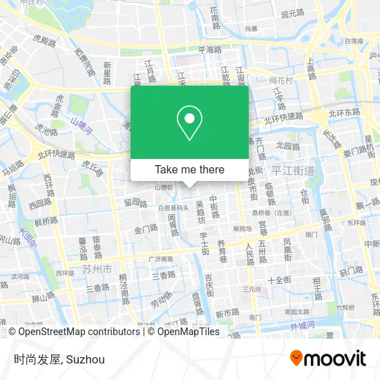 时尚发屋 map