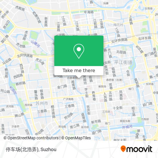 停车场(北浩弄) map