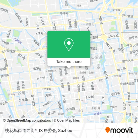 桃花坞街道西街社区居委会 map