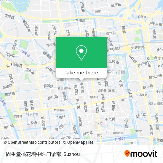 固生堂桃花坞中医门诊部 map