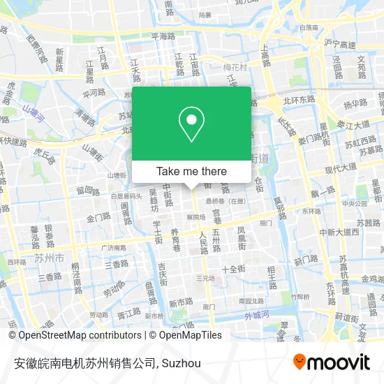 安徽皖南电机苏州销售公司 map