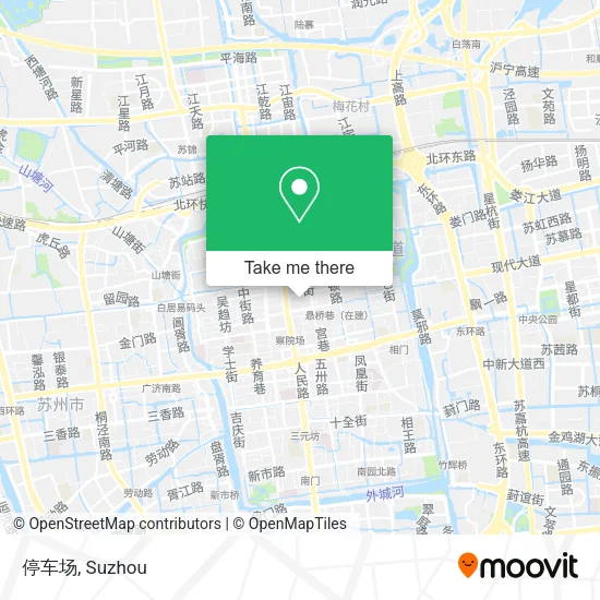 停车场 map
