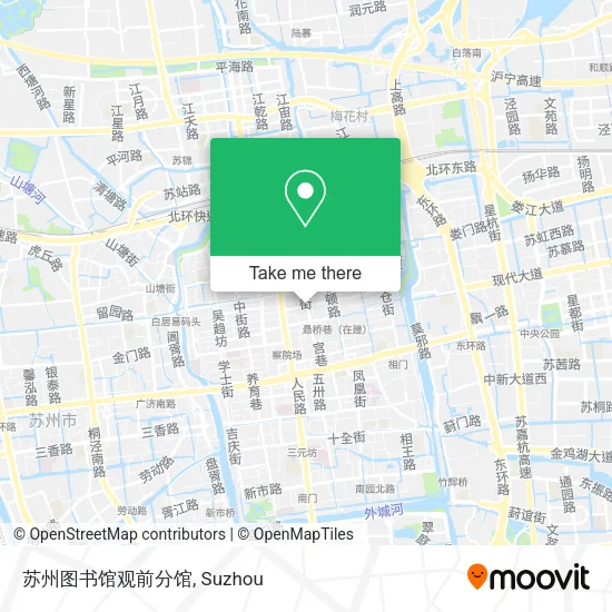 苏州图书馆观前分馆 map