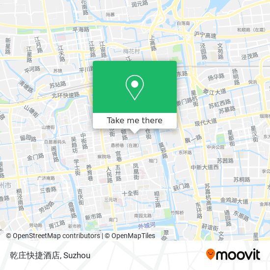 乾庄快捷酒店 map