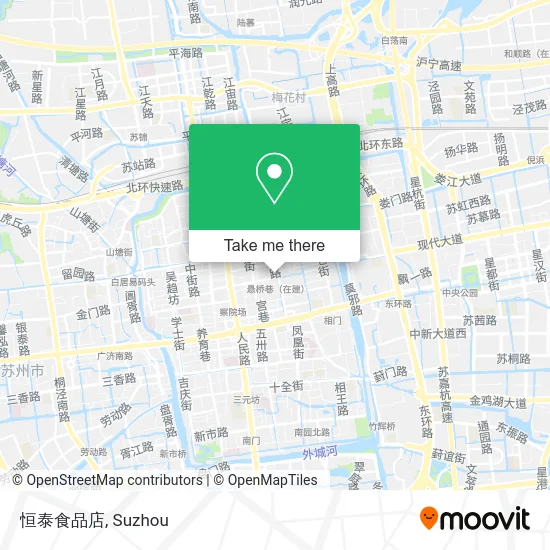 恒泰食品店 map