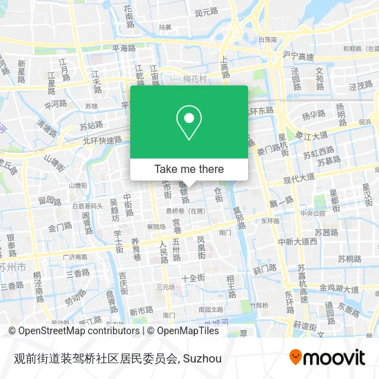 观前街道装驾桥社区居民委员会 map