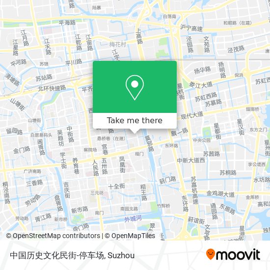 中国历史文化民街-停车场 map