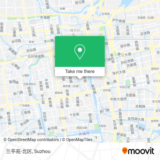 兰亭苑-北区 map