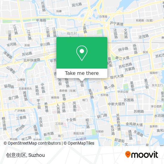 创意街区 map