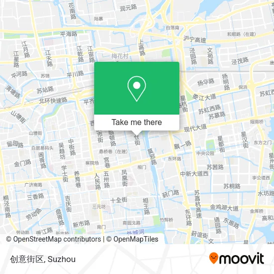 创意街区 map