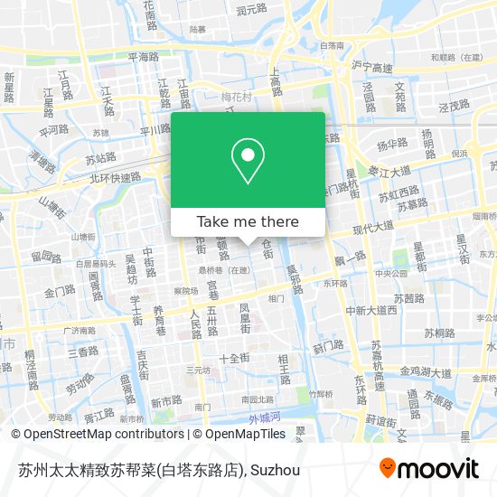 苏州太太精致苏帮菜(白塔东路店) map