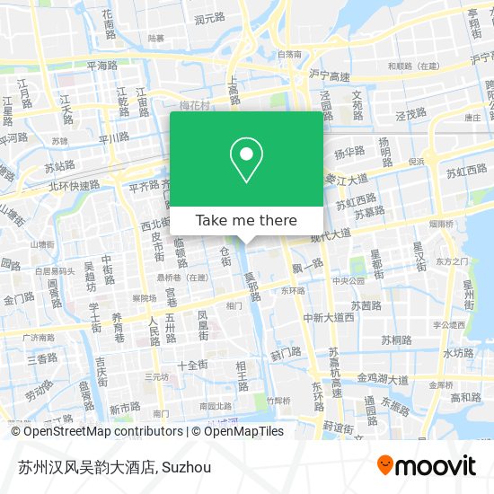 苏州汉风吴韵大酒店 map