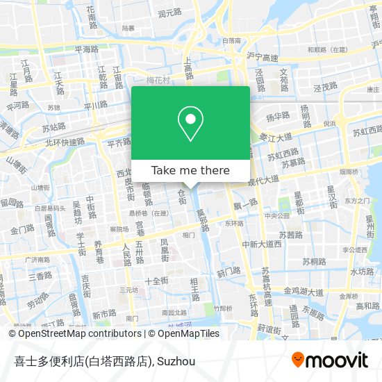 喜士多便利店(白塔西路店) map