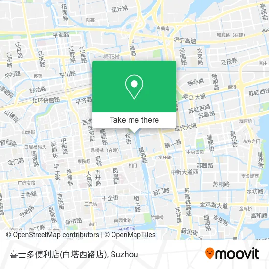 喜士多便利店(白塔西路店) map