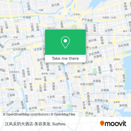 汉风吴韵大酒店-美容美发 map