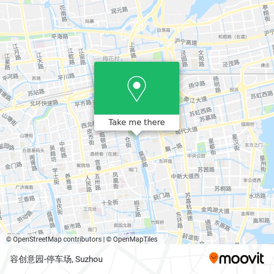 容创意园-停车场 map