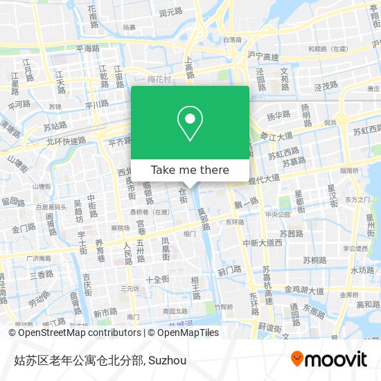 姑苏区老年公寓仓北分部 map