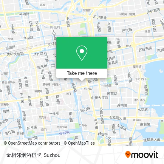 金相邻烟酒棋牌 map